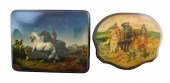 RUSSIAN HAND-PAINTED LACQUER B