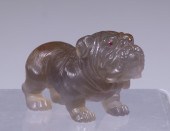 RUSSIAN HARDSTONE CARVING OF B