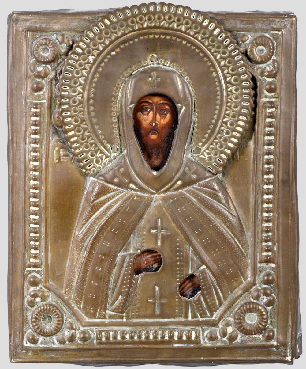 RUSSIAN ICON , 19TH/20TH CENTURY,