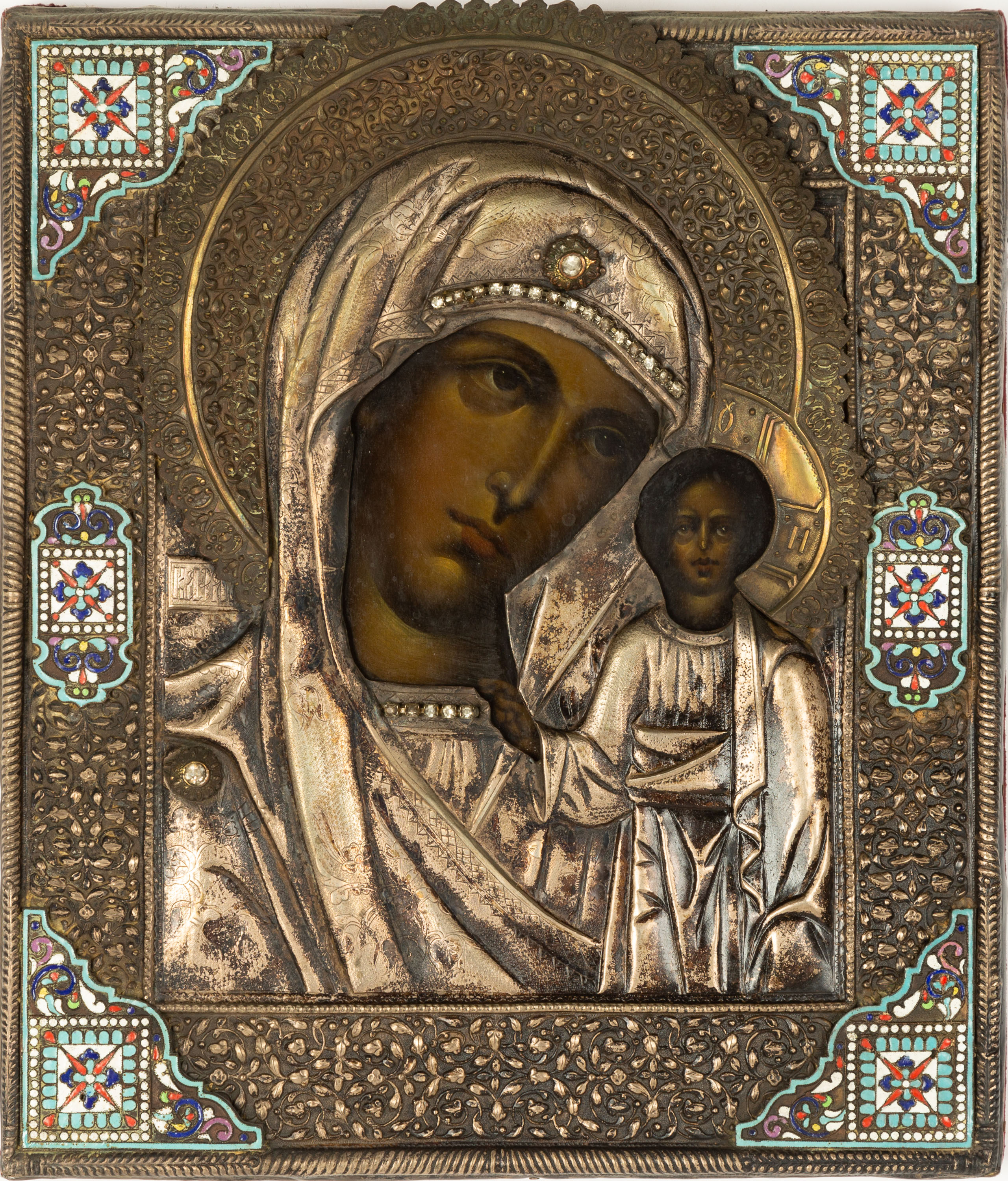 RUSSIAN ICON 19th/20th century with