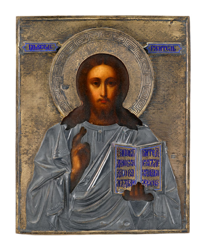 Russian icon  CHRIST PANTOCRATOR