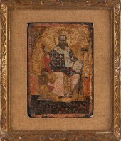 RUSSIAN ICON DEPICTING ST. NIC