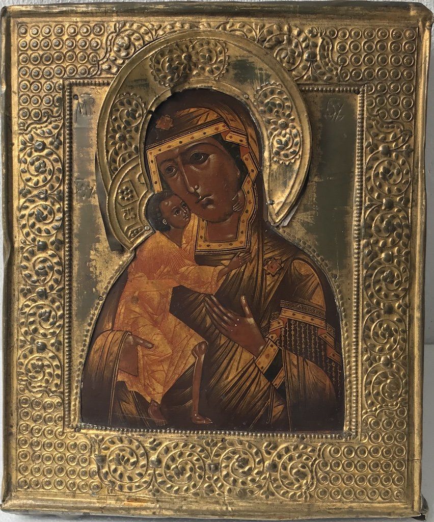 RUSSIAN ICON FEODOROVSKAYA MOTHER