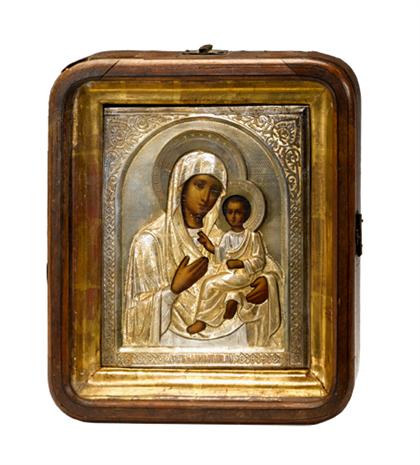 Russian icon Hodegetria Mother of
