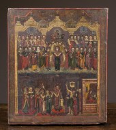 RUSSIAN ICON, INTERCESSION OF