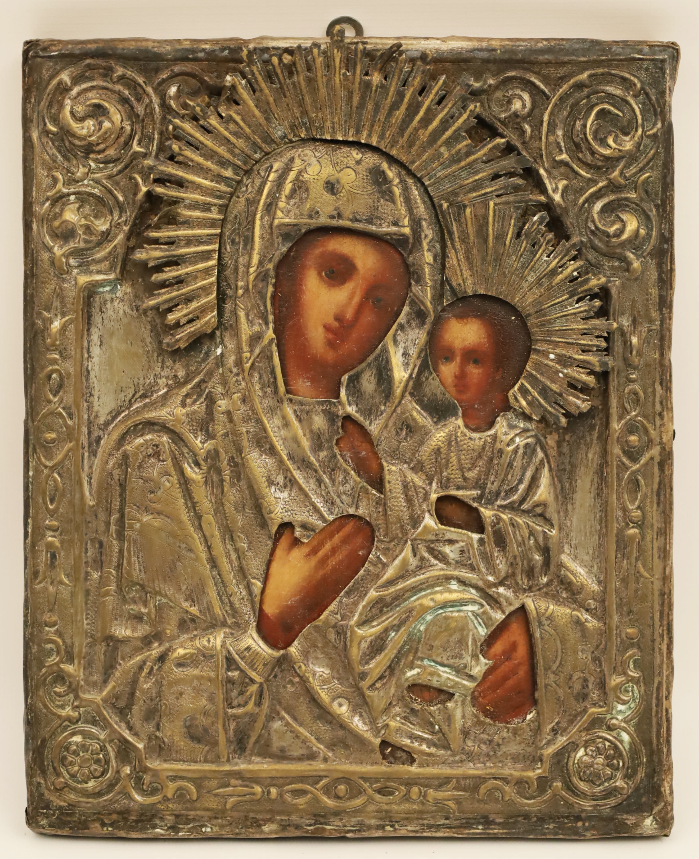 RUSSIAN ICON, KAZAN MOTHER OF GOD