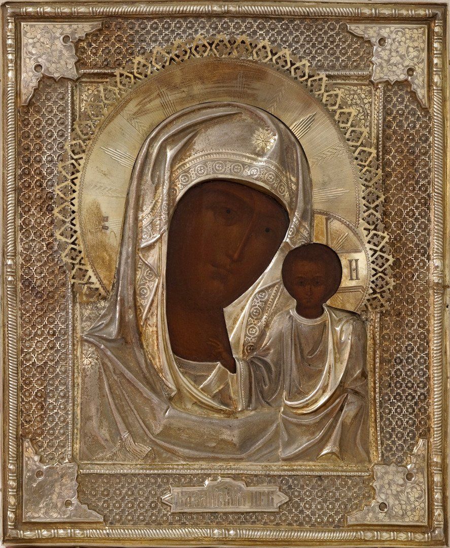 RUSSIAN ICON KAZANSKAYA MOTHER OF