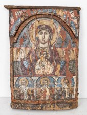RUSSIAN ICON OF CHILD JESUS, T