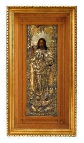 Russian icon of Christ Pantocr