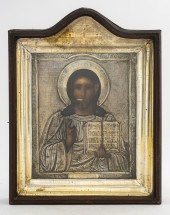 RUSSIAN ICON OF CHRIST WITH GI