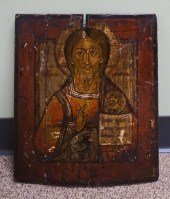 RUSSIAN ICON OF JESUS 15 X 12