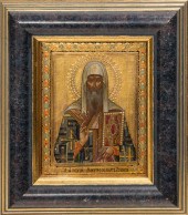 RUSSIAN ICON OF SAINT ALEKSEI