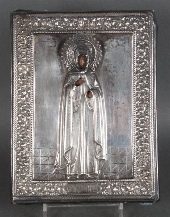 Russian icon of Svetaya Anya