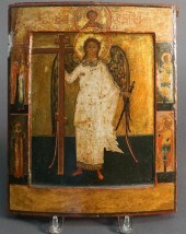 RUSSIAN ICON OF THE ARCHANGEL