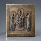 RUSSIAN ICON OF THE HOLY MOTHE