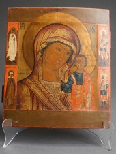 RUSSIAN ICON OF THE KAZAN MOTH