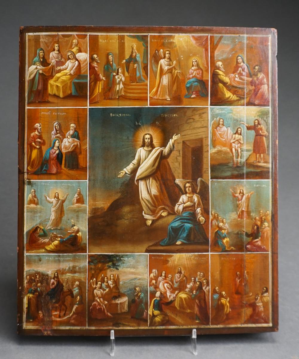 RUSSIAN ICON OF THE RISEN CHRIST