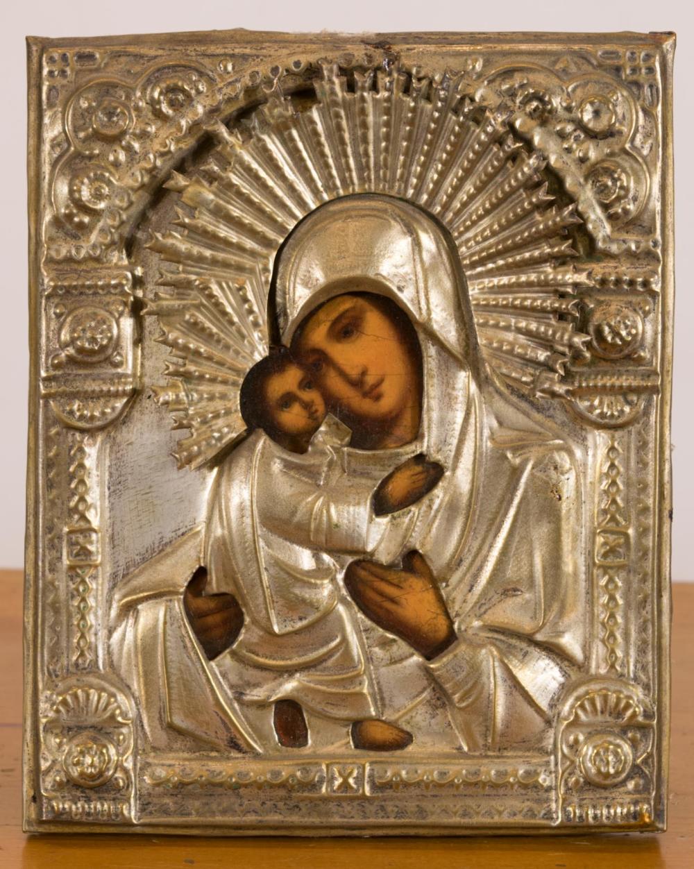RUSSIAN ICON, OUR LADY OF