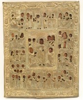 RUSSIAN ICON, RESURRECTION OF