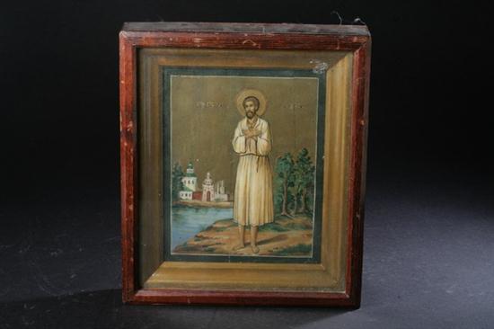 RUSSIAN ICON SAINT ALEKSEI