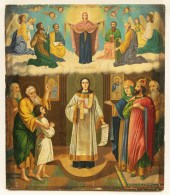 RUSSIAN ICON, THE POKROV Large