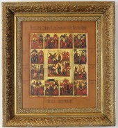 RUSSIAN ICON, THE RESURRECTION