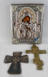 RUSSIAN ICONS OF MARY AND THE