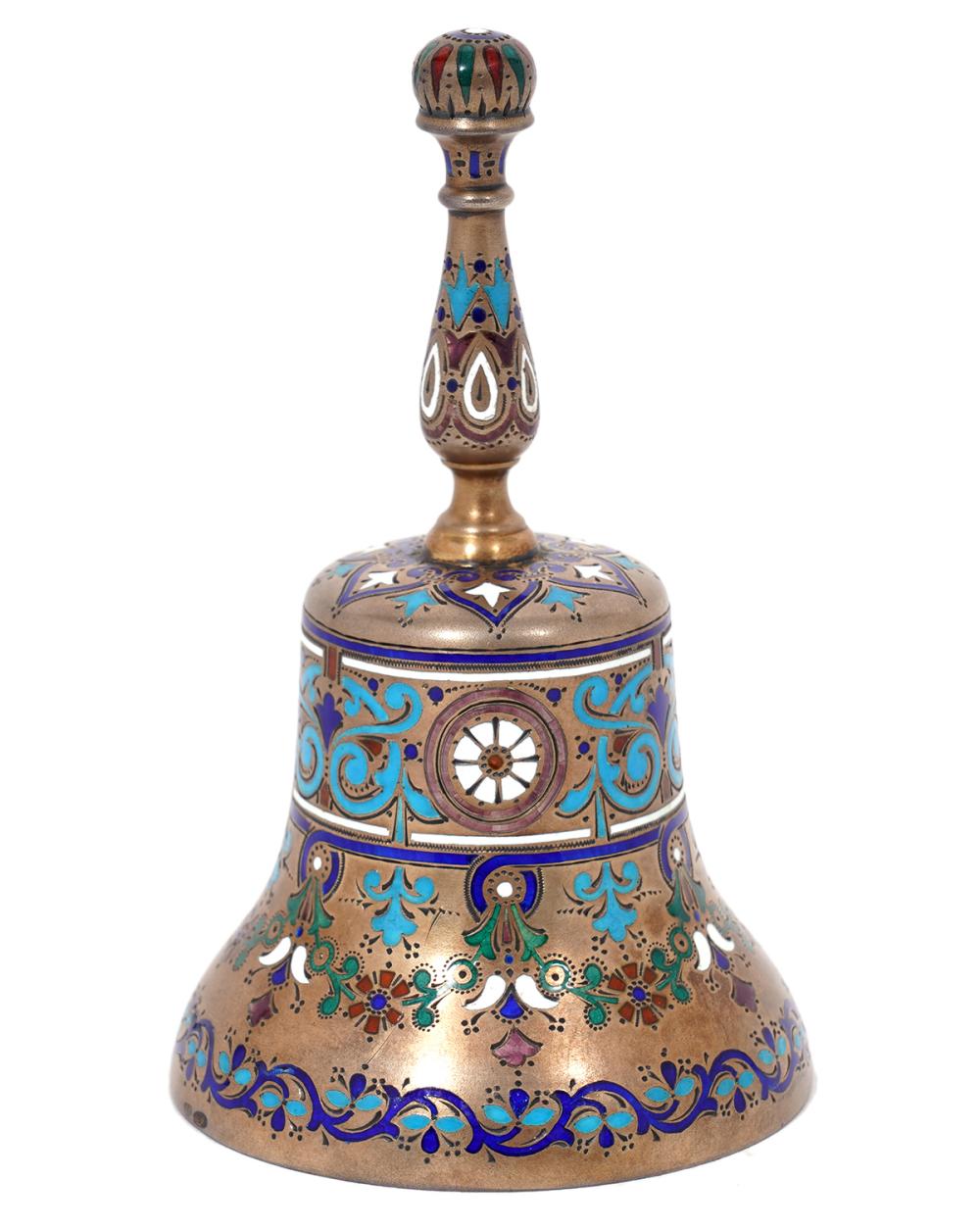 RUSSIAN IMPERIAL 88 SILVER ENAMEL