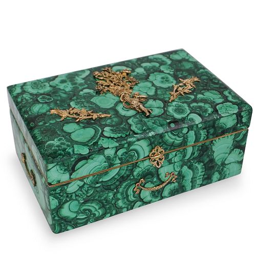 RUSSIAN IMPERIAL STYLE MALACHITE