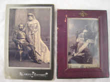 Russian interest; A framed photo of