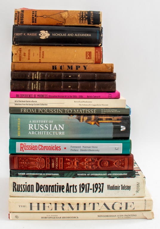 RUSSIAN INTEREST BOOKS, 16 Books of