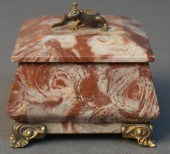 RUSSIAN JASPER STONE AND BRONZ
