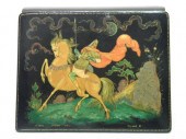 Russian Kholui lacquer box. ''