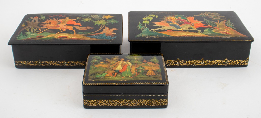 RUSSIAN LACQUER RECTANGULAR