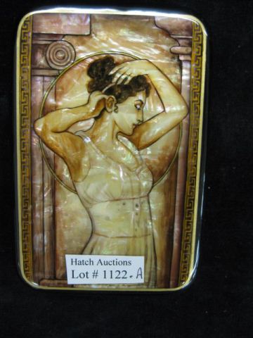Russian Lacquerware Box lady