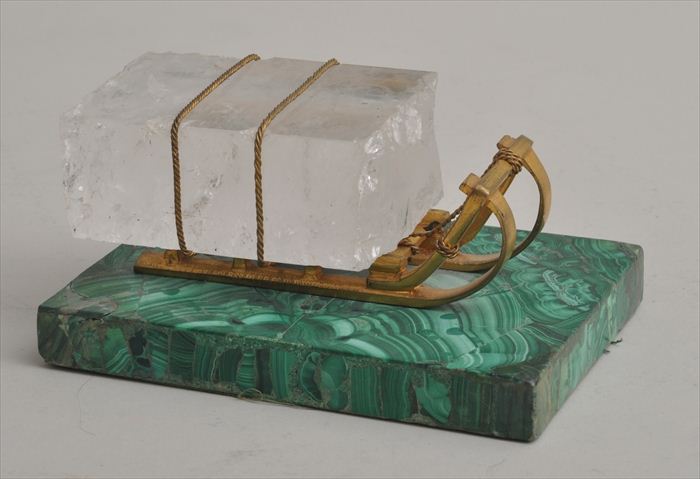 RUSSIAN MALACHITE ROCK CRYSTAL