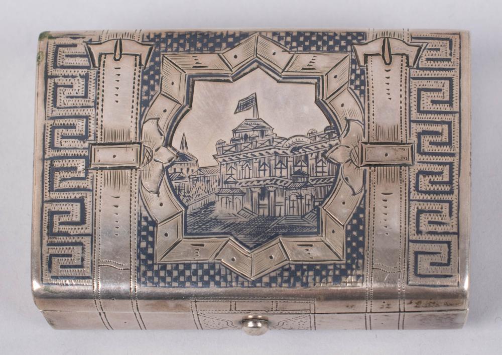 RUSSIAN NIELLO SOUVENIR SNUFF