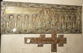 RUSSIAN ORTHODOX BRONZE CROSS