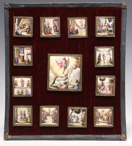 RUSSIAN ORTHODOX ENAMEL ICON