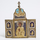 Russian Orthodox Enamelled Rep