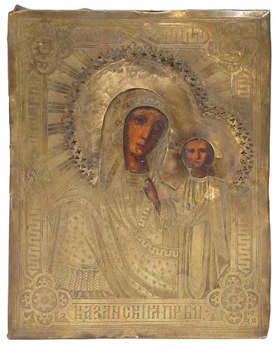 RUSSIAN ORTHODOX ICON KAZANSKAYA