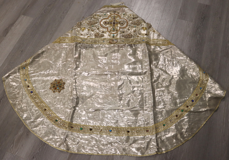 RUSSIAN ORTHODOX STYLE STONE INLAID