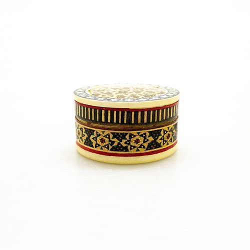 RUSSIAN PALEKH MINIATURE ROUND