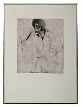 Russian Poetess by Jim Dine Ji