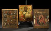 Russian Polychromed and Parcel