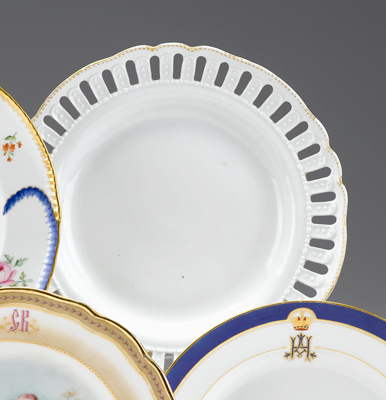 Russian porcelain reticulated