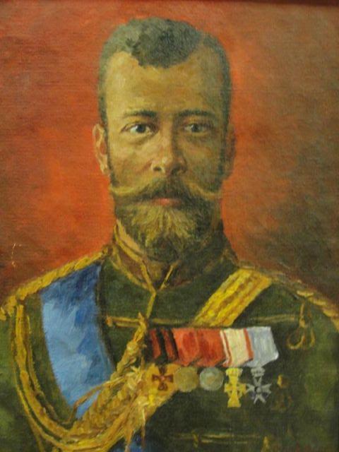 Russian Portrait. Oil on Canvas.