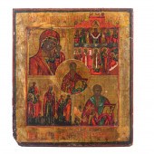 RUSSIAN QUADRIPARTITE ICON FEA