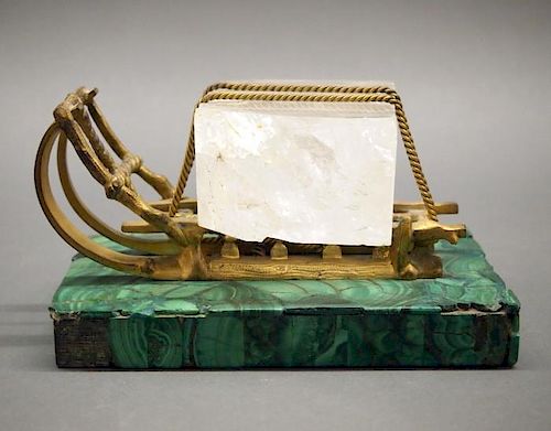 RUSSIAN QUARTZ PAPERWEIGHTAn
