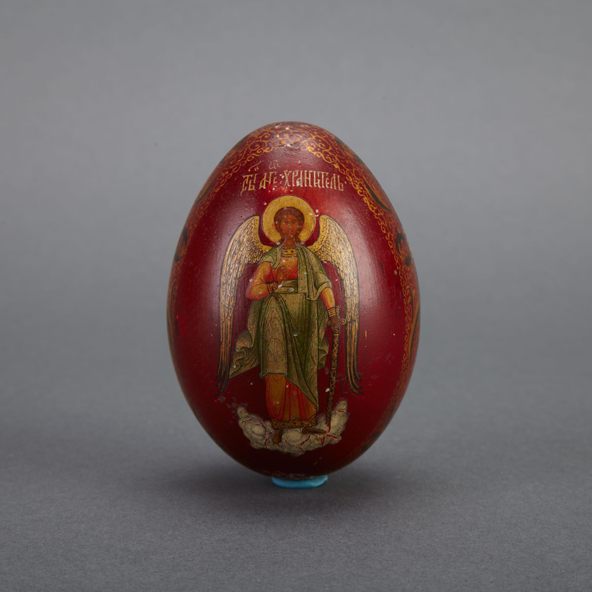 Russian Red Lacquered Papier